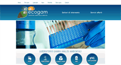 Desktop Screenshot of ecogam.it