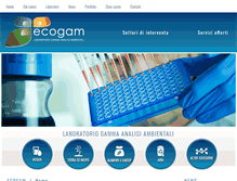 Tablet Screenshot of ecogam.it